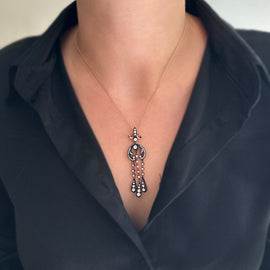 1.32 Karat Elmas Sallantılı Kolye